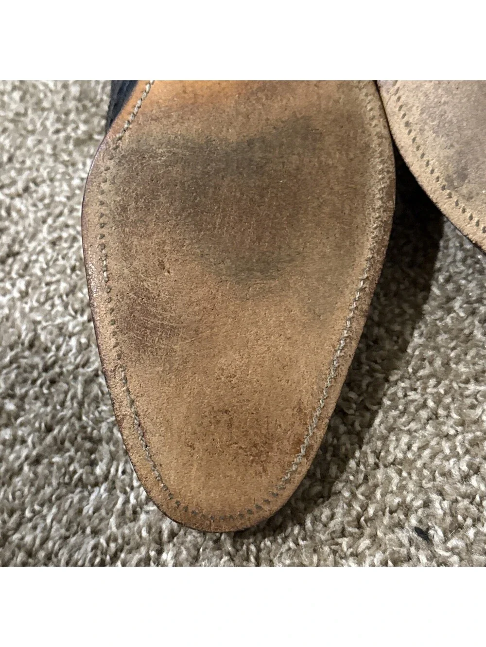 Allen Edmonds McAllister All Leather Wingtip Oxfords Size 12 A Black